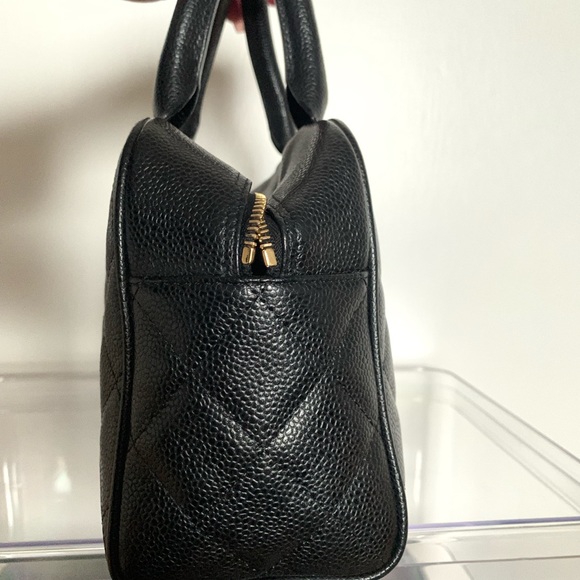 SOLD THRU DEPOP Authentic Chanel Mini Boston Bag - Picture 3 of 8